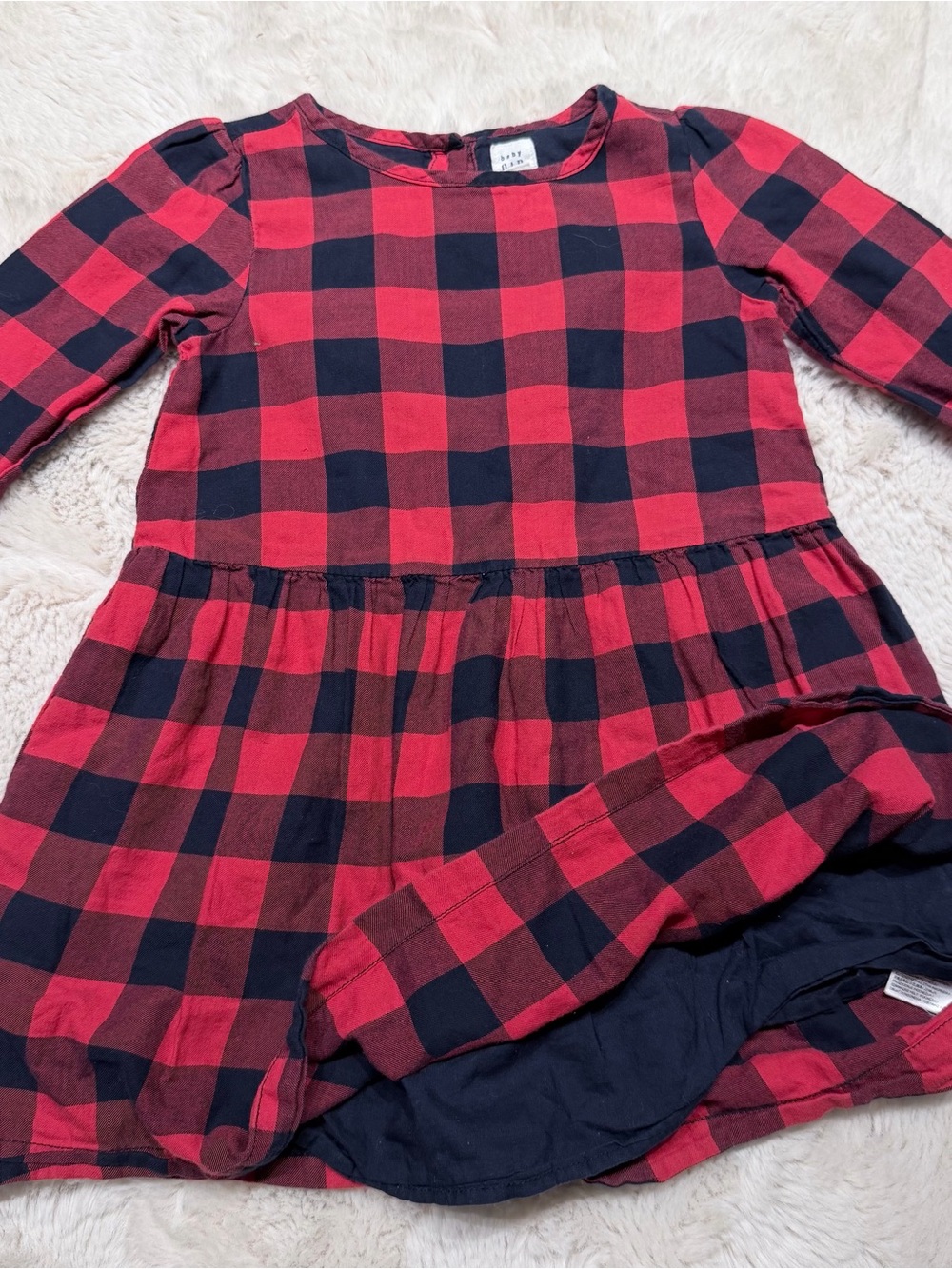 Baby Gap Buffalo Plaid Dress Size 4 Years